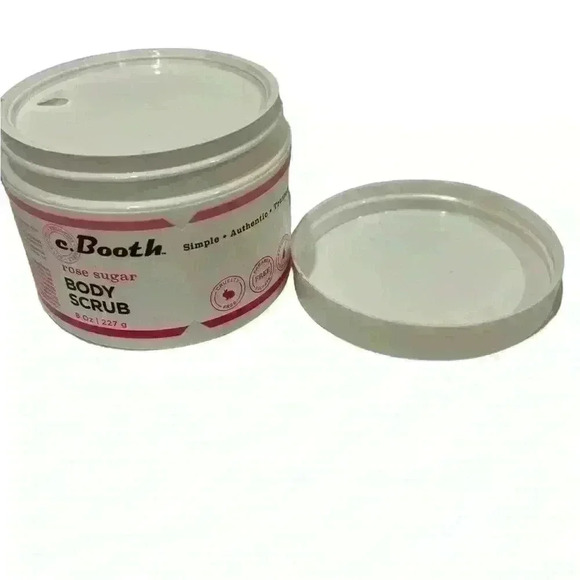 c.Booth ROSE Sugar Body Scrub 8oz NIB - Picture 4 of 6